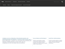 Tablet Screenshot of corneliuslatam.com